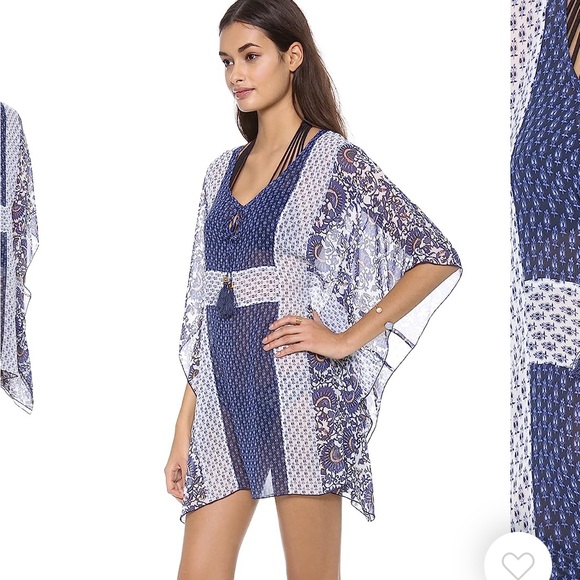 Tory Burch Boria Caftan, Size XS/S - Picture 2 of 8